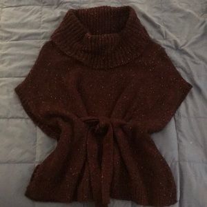 White House Black Market Cinch Tie Waist Sweater